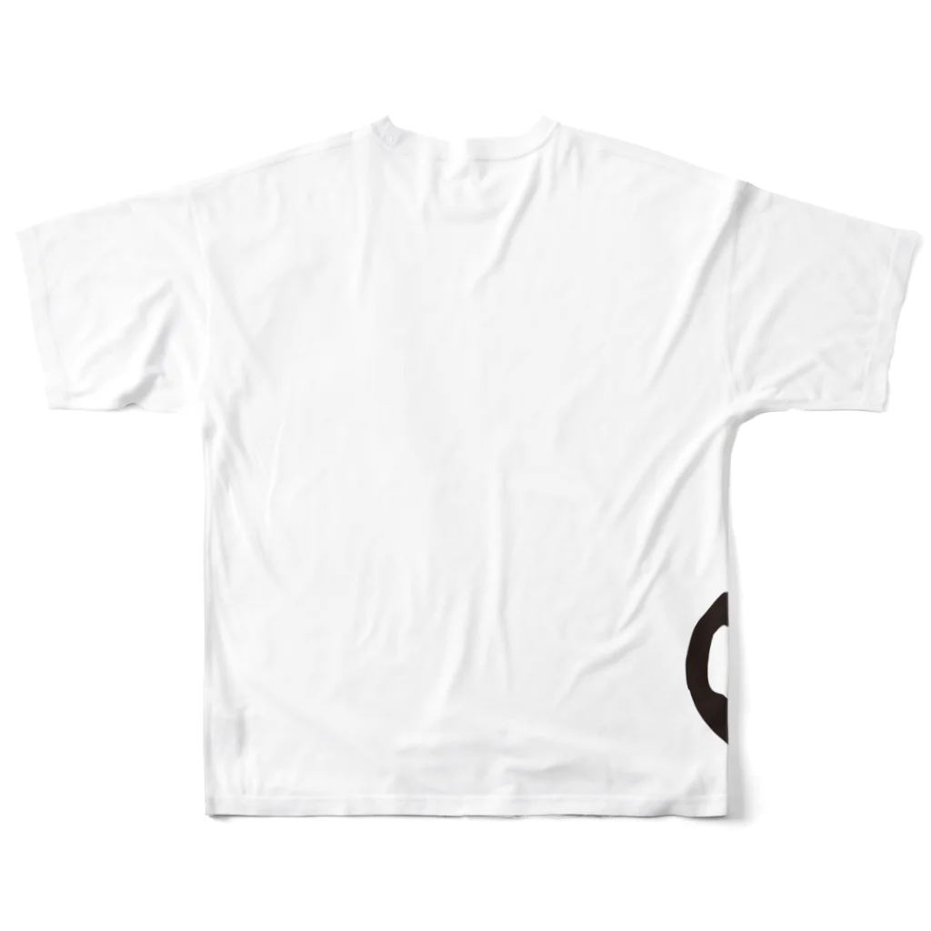 SOTO COFFEEのクリくんTシャツ All-Over Print T-Shirt :back