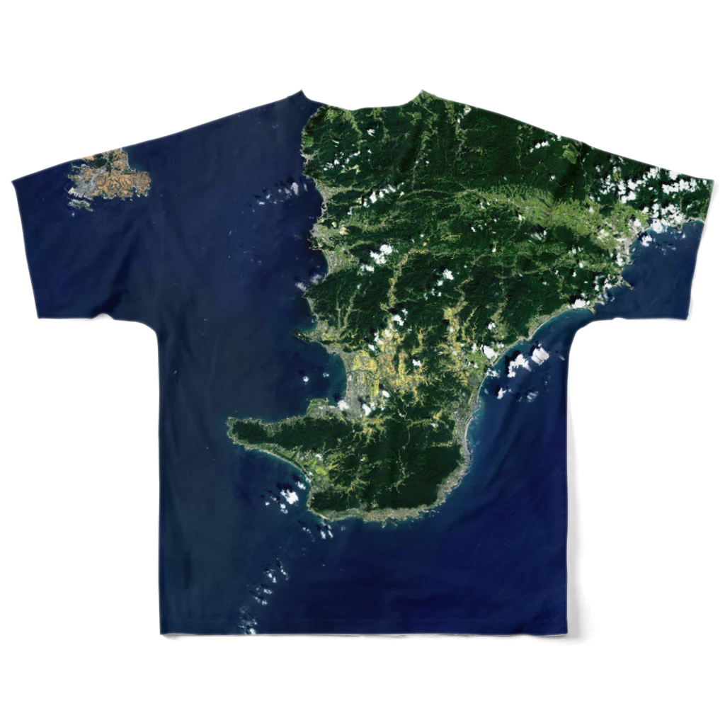 WEAR YOU AREの千葉県 館山市 Tシャツ 両面 All-Over Print T-Shirt :back