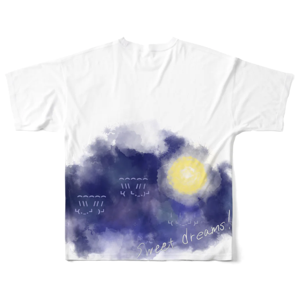 D Bridge MCの夜に降下するブリッジ All-Over Print T-Shirt :back