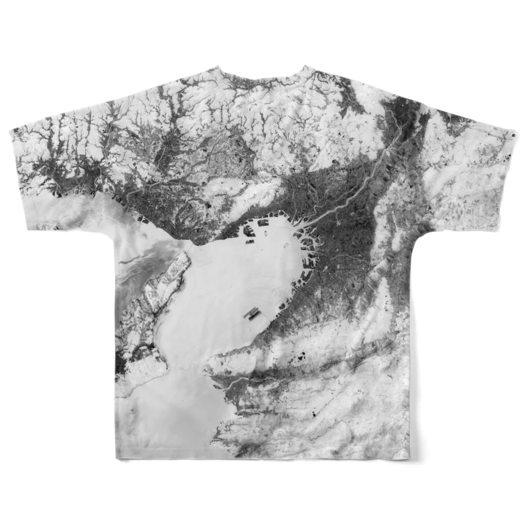 WEAR YOU AREの兵庫県 西宮市 Tシャツ 両面 All-Over Print T-Shirt :back