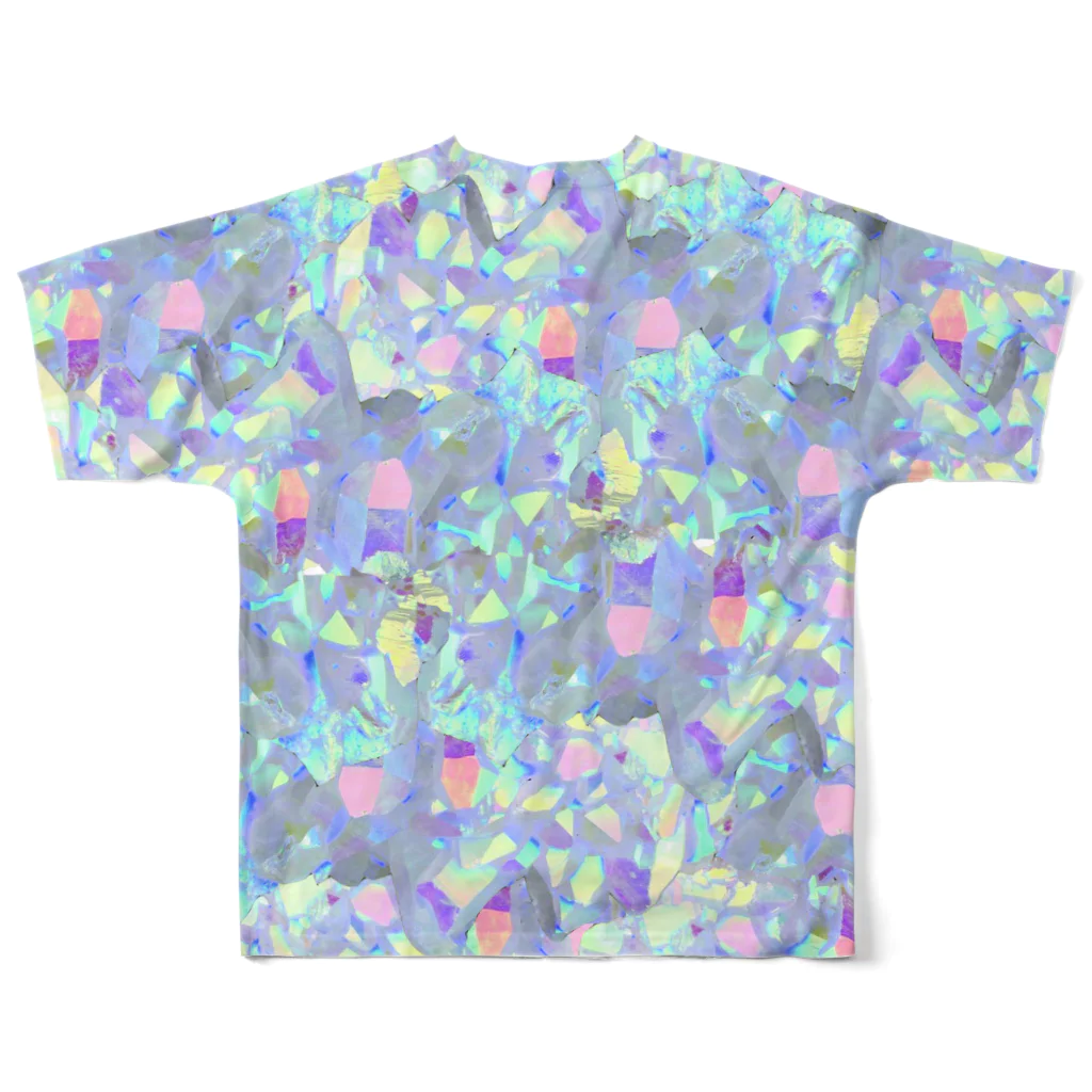 Apuno StudioのCrystal☆Paradise All-Over Print T-Shirt :back