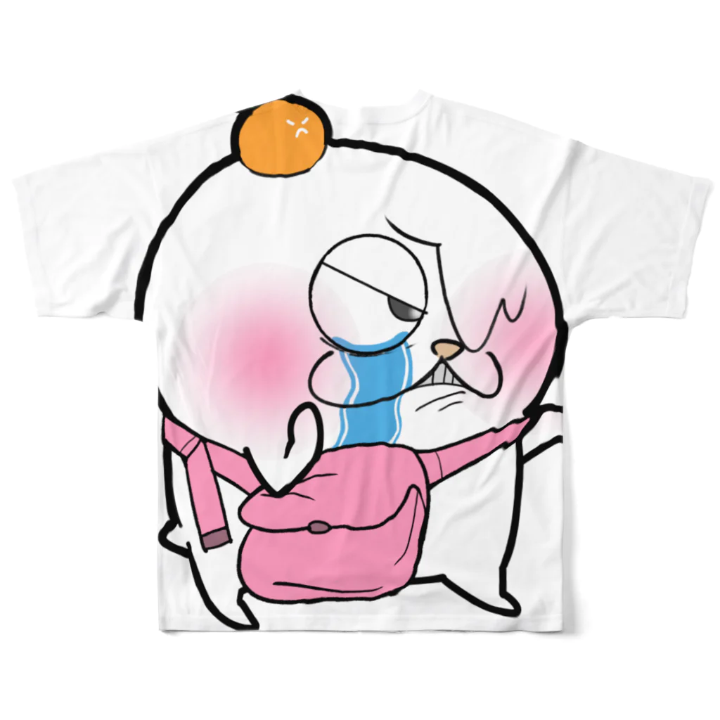 えもんち屋のドデカTシャツえもん♪ フルグラフィックTシャツの背面