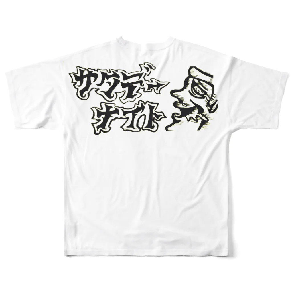 サタデーナイトのサタデーナイト　Tシャツ All-Over Print T-Shirt :back