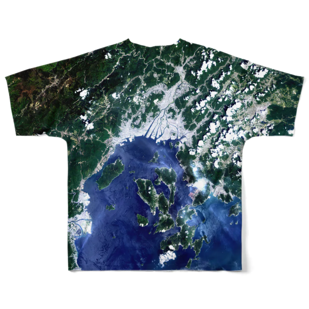 WEAR YOU AREの広島県 広島市 Tシャツ 両面 フルグラフィックTシャツの背面