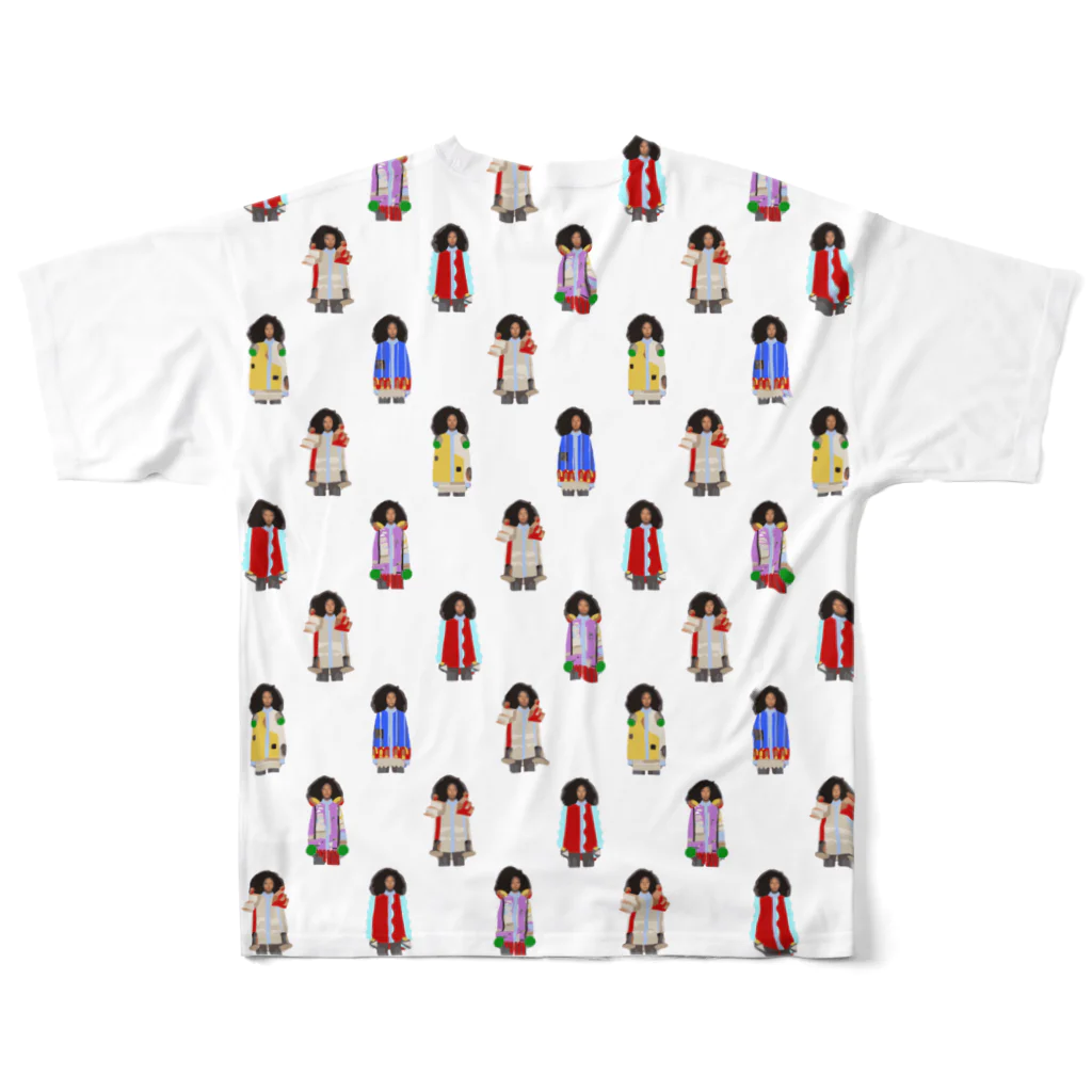 DépaysementのBon-chan All-Over Print T-Shirt :back