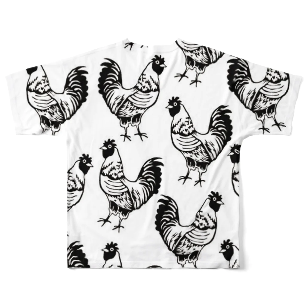 鳥重の鳥重マグカップ All-Over Print T-Shirt :back