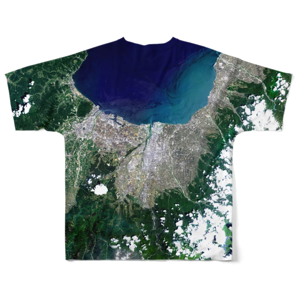 WEAR YOU AREの富山県 富山市 Tシャツ 両面 フルグラフィックTシャツの背面