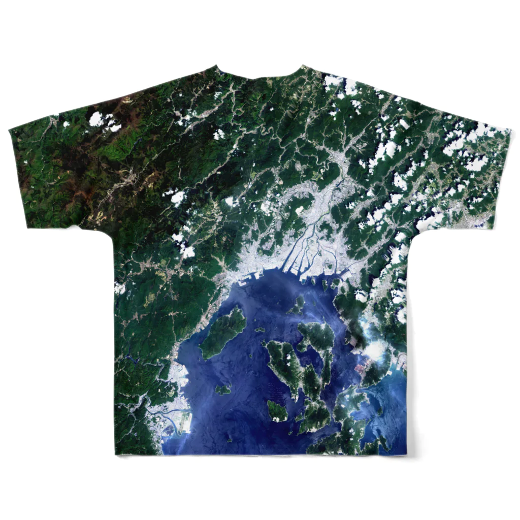 WEAR YOU AREの広島県 広島市 Tシャツ 両面 フルグラフィックTシャツの背面