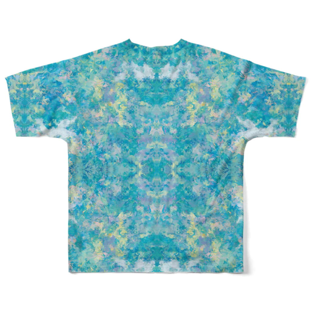 CASTLRU STOREのFuture _ full graphic All-Over Print T-Shirt :back