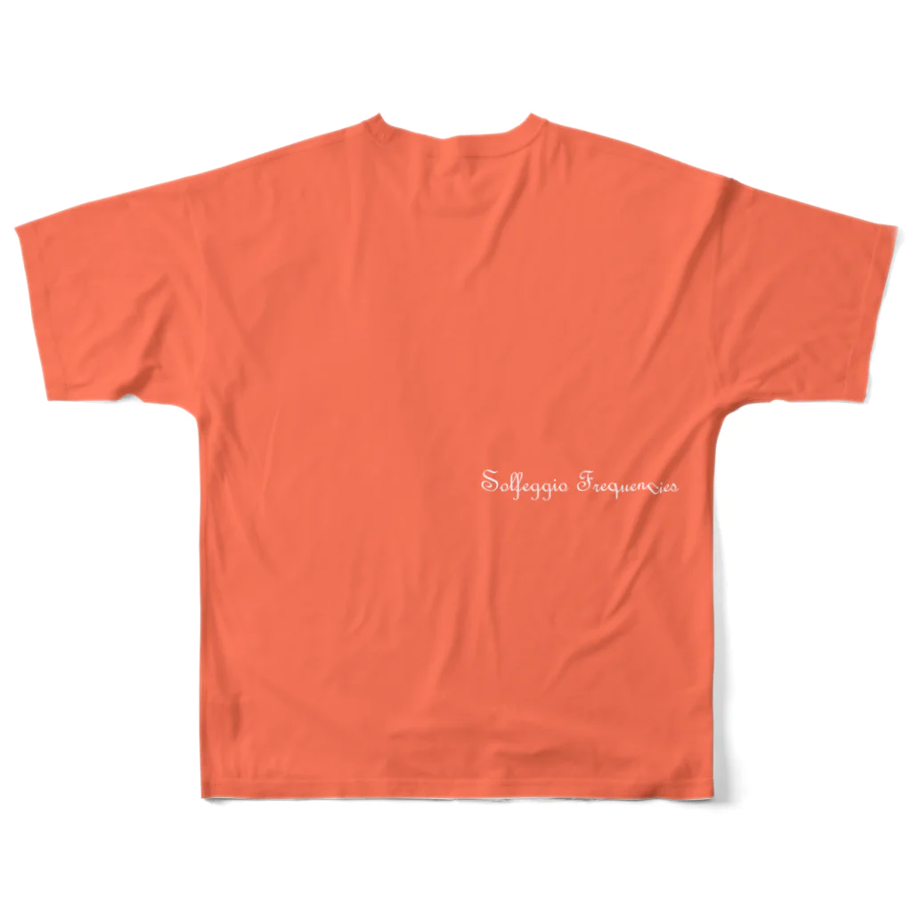 YUNIGEJYOの一歩 All-Over Print T-Shirt :back