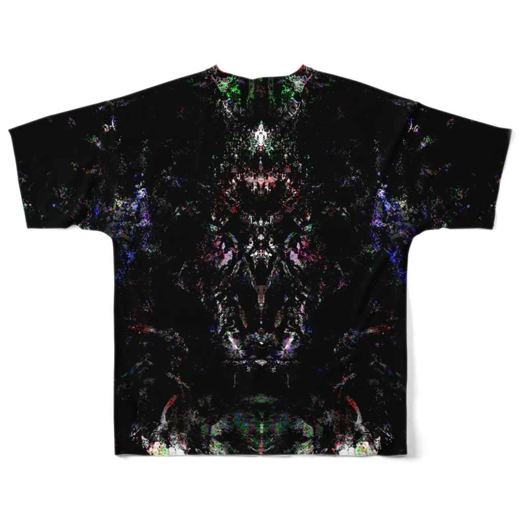 Galva's art shopのThe Ritual All-Over Print T-Shirt :back