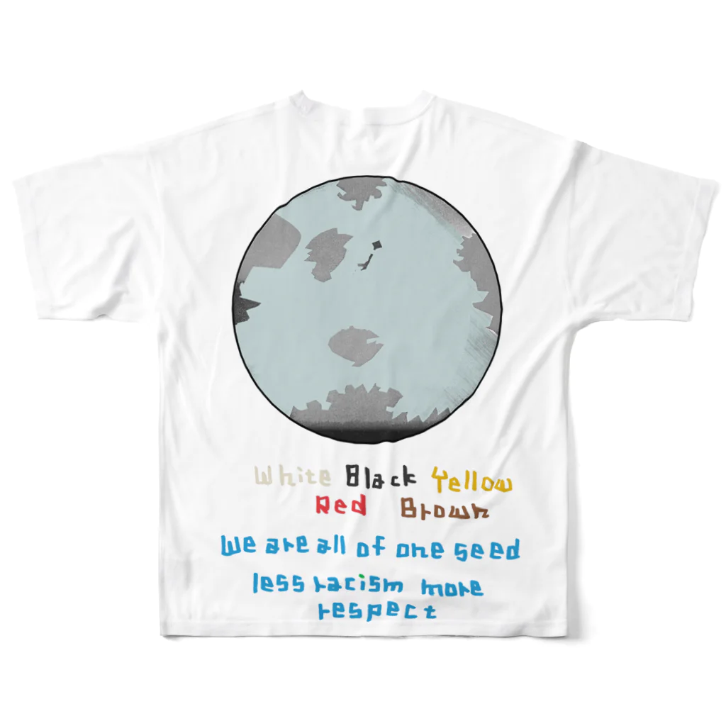 ManiMani-54のNUcci-JM(ヌッチージャンモ) All-Over Print T-Shirt :back