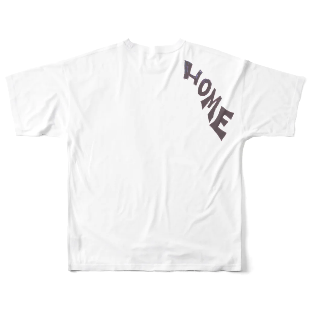 NikukinのStay-home(COOL) All-Over Print T-Shirt :back