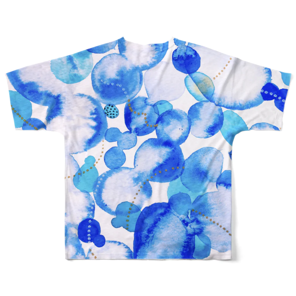 tommyのBlue Water All-Over Print T-Shirt :back