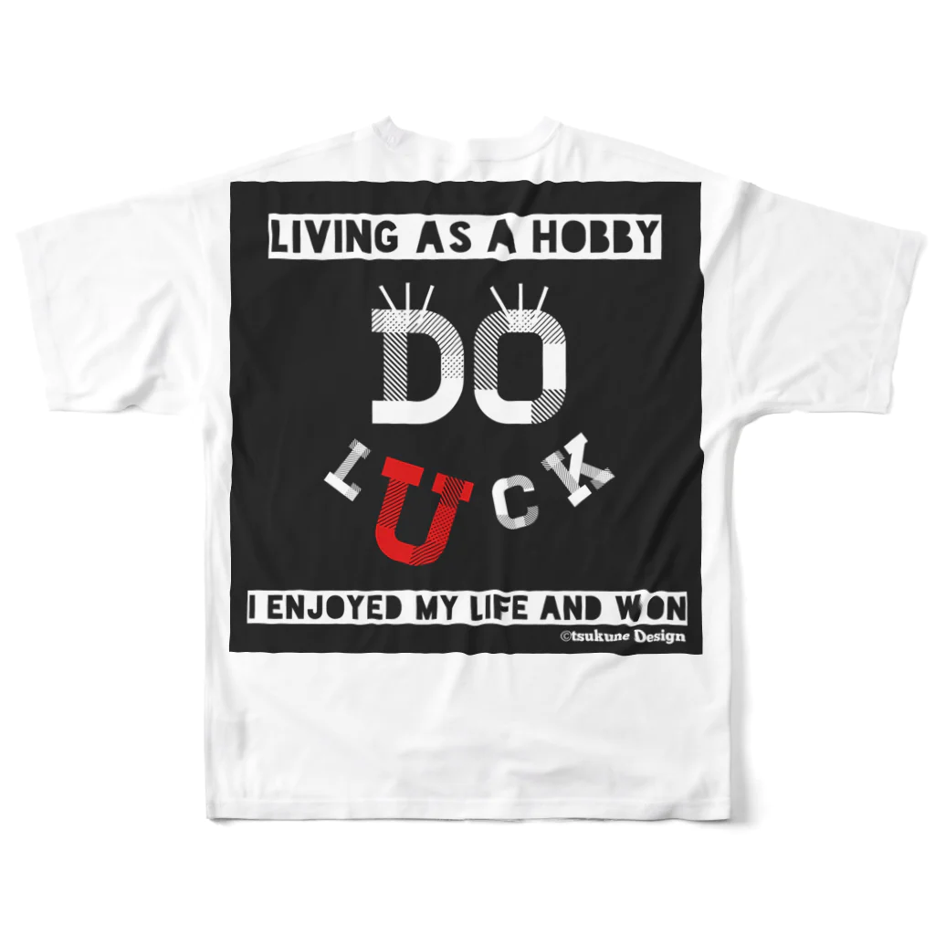 DOLuckのDOLuck All-Over Print T-Shirt :back