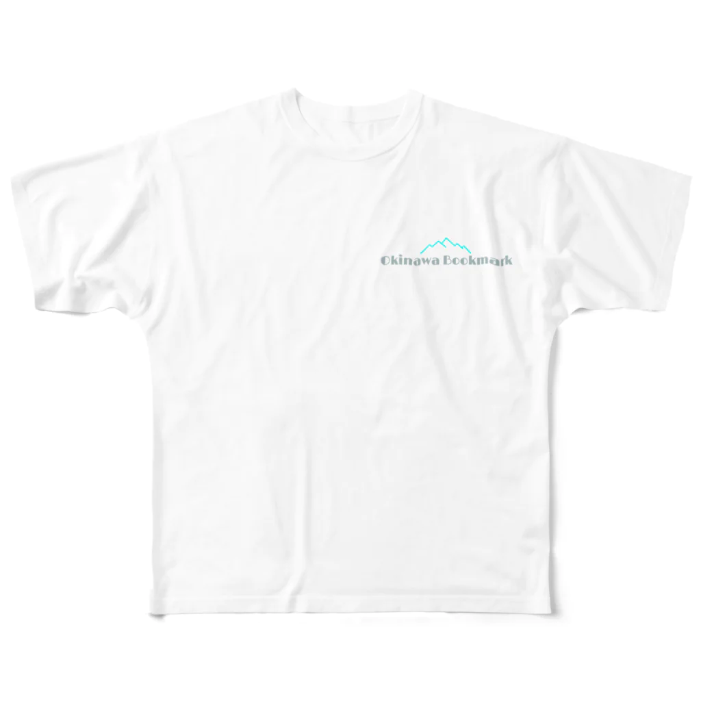 沖縄ブックマークの沖縄ブックマーク ロゴ フルグラフィックTシャツ