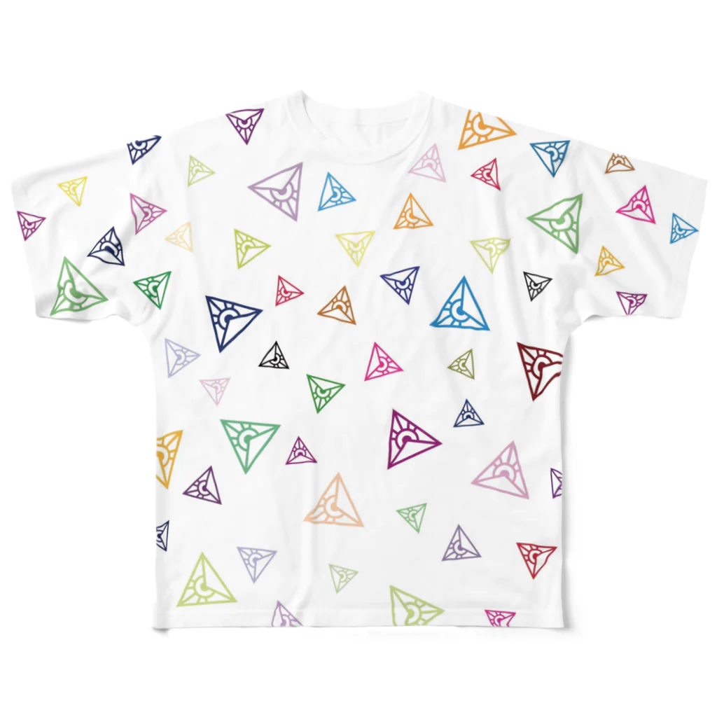 JESTIVAL On-Line ShopのJESTIVALランダムロゴTシャツ All-Over Print T-Shirt