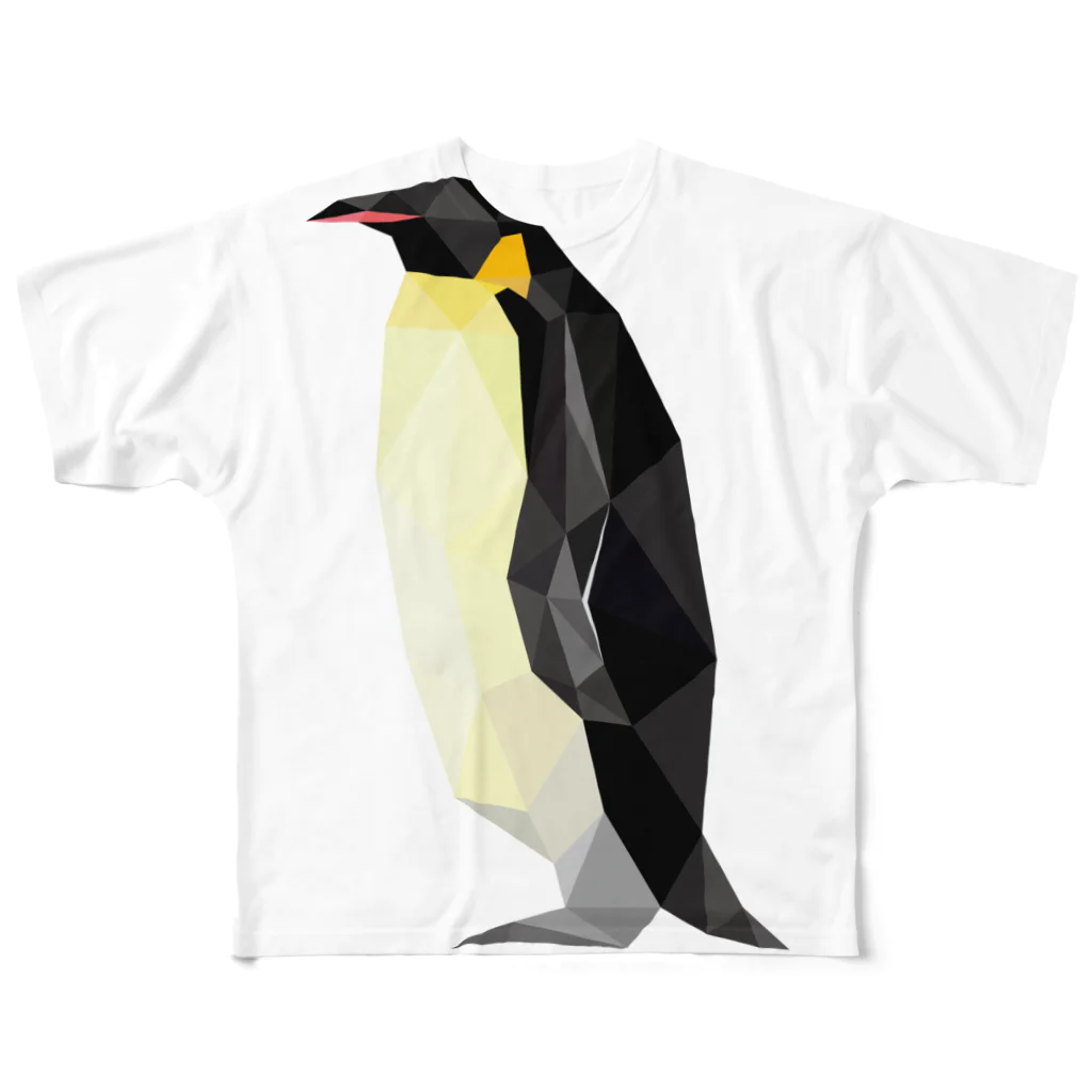 Chameleon`s Dreamのコウテイペンギン (Emperor Penguin) フルグラフィックTシャツ