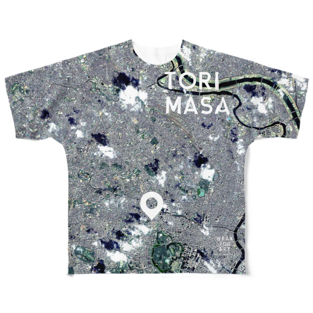 WEAR YOU AREの東京都 千代田区 Tシャツ 両面 All-Over Print T-Shirt