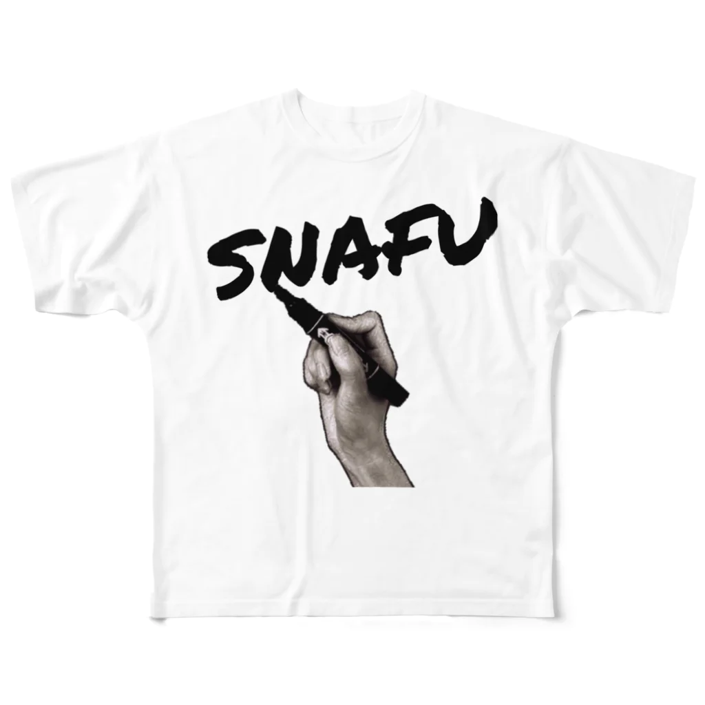 LoopのSNAFU All-Over Print T-Shirt