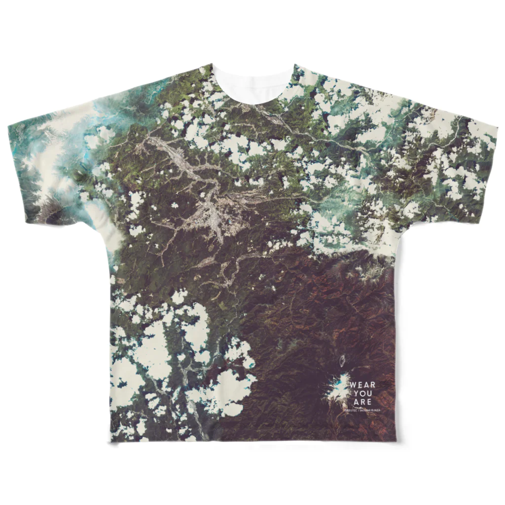 WEAR YOU AREの岐阜県 高山市 Tシャツ 両面 All-Over Print T-Shirt