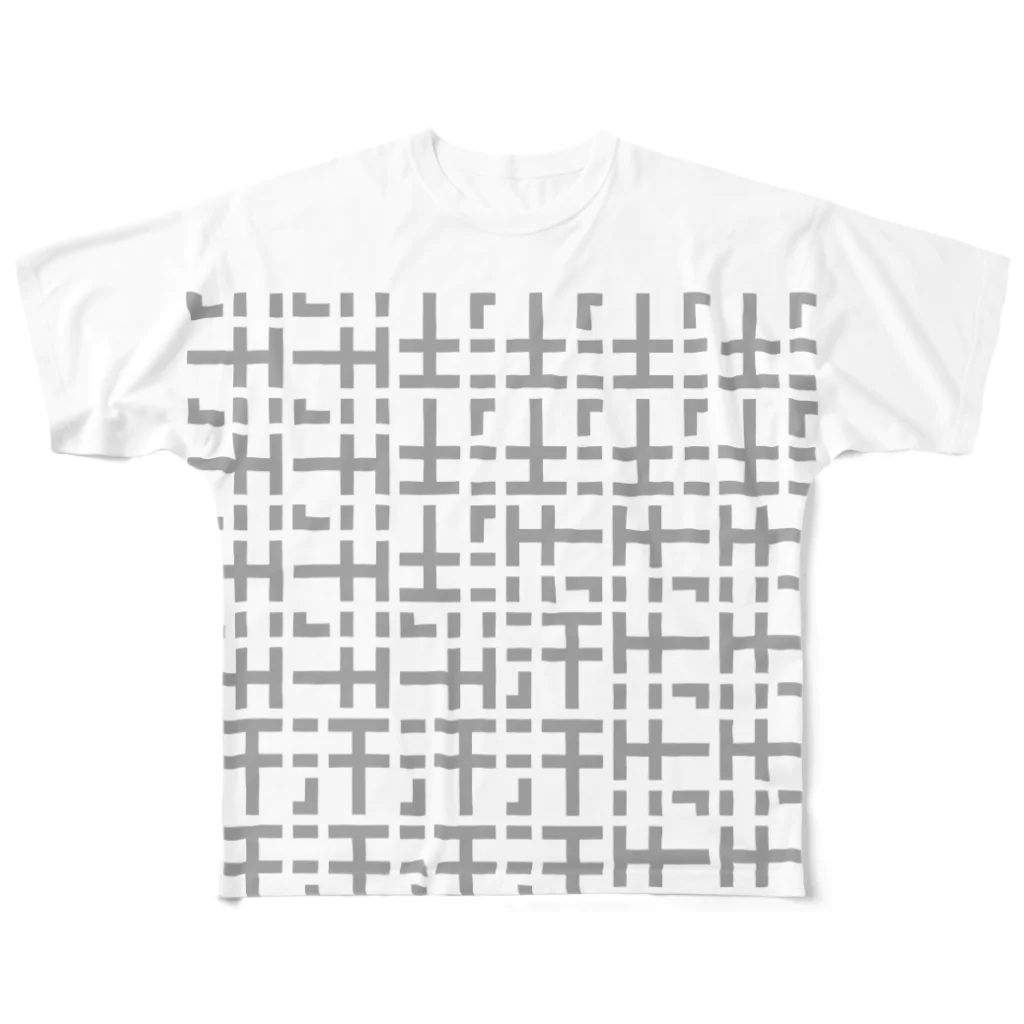田中メリヤスの汗汗汗汗！ All-Over Print T-Shirt