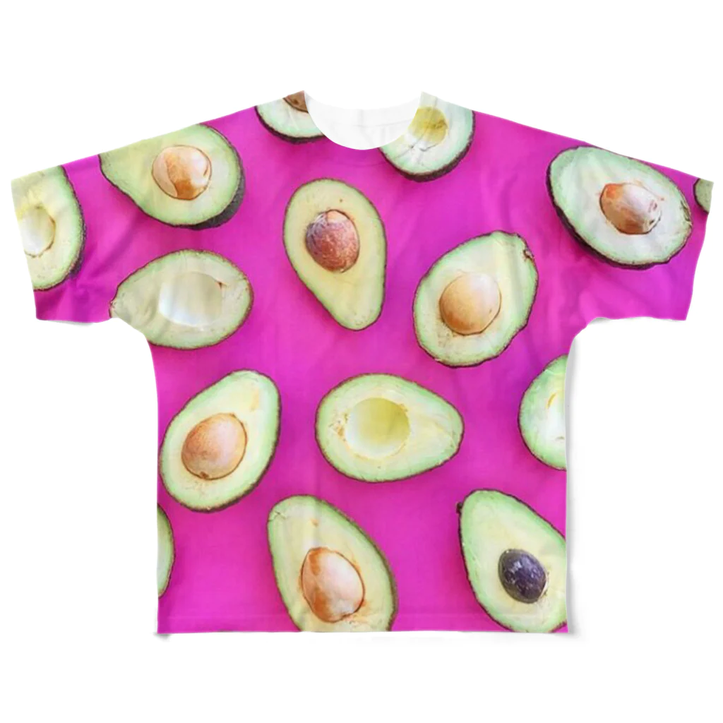 ❤︎ milkmochi ❤︎の🥑あぼかど フルグラフィックTシャツ