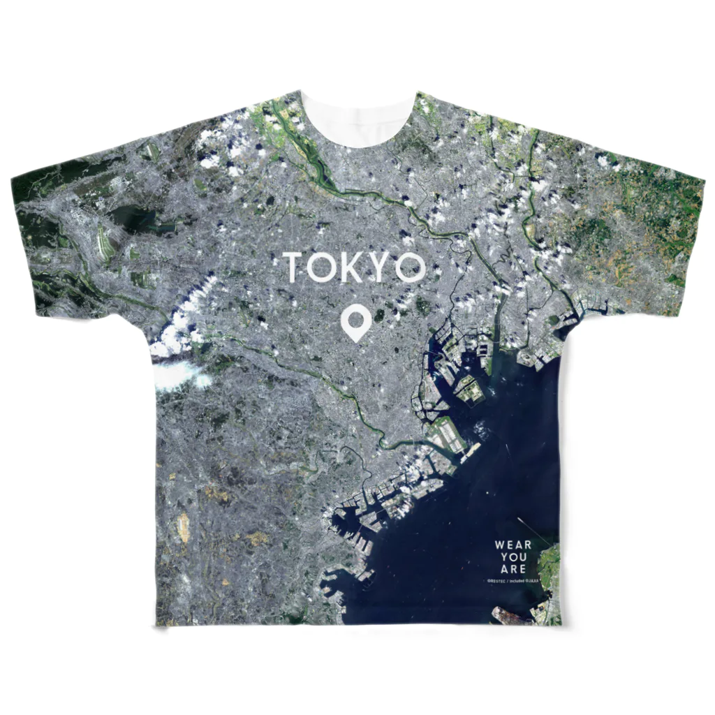 WEAR YOU AREの東京都 世田谷区 Tシャツ 両面 フルグラフィックTシャツ