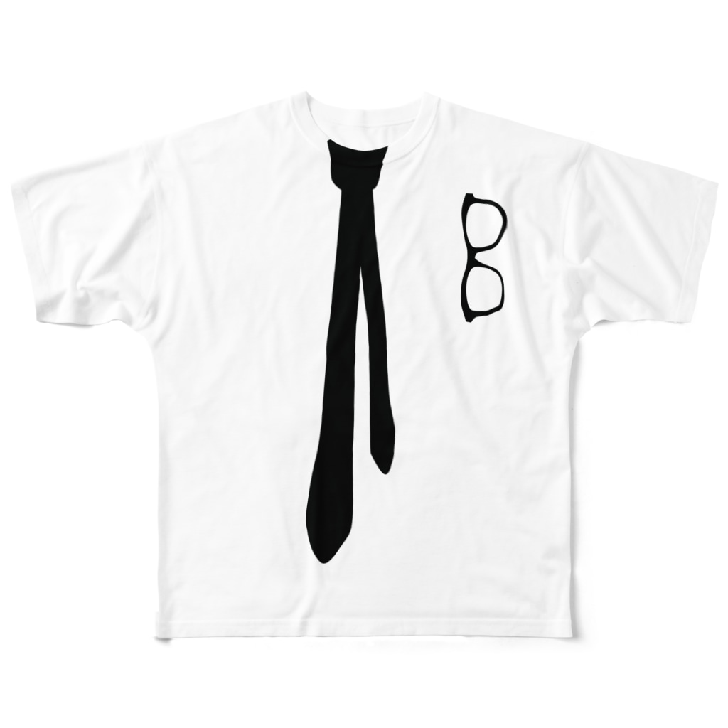 ROTUSのタイシャツ　ブラック All-Over Print T-Shirt