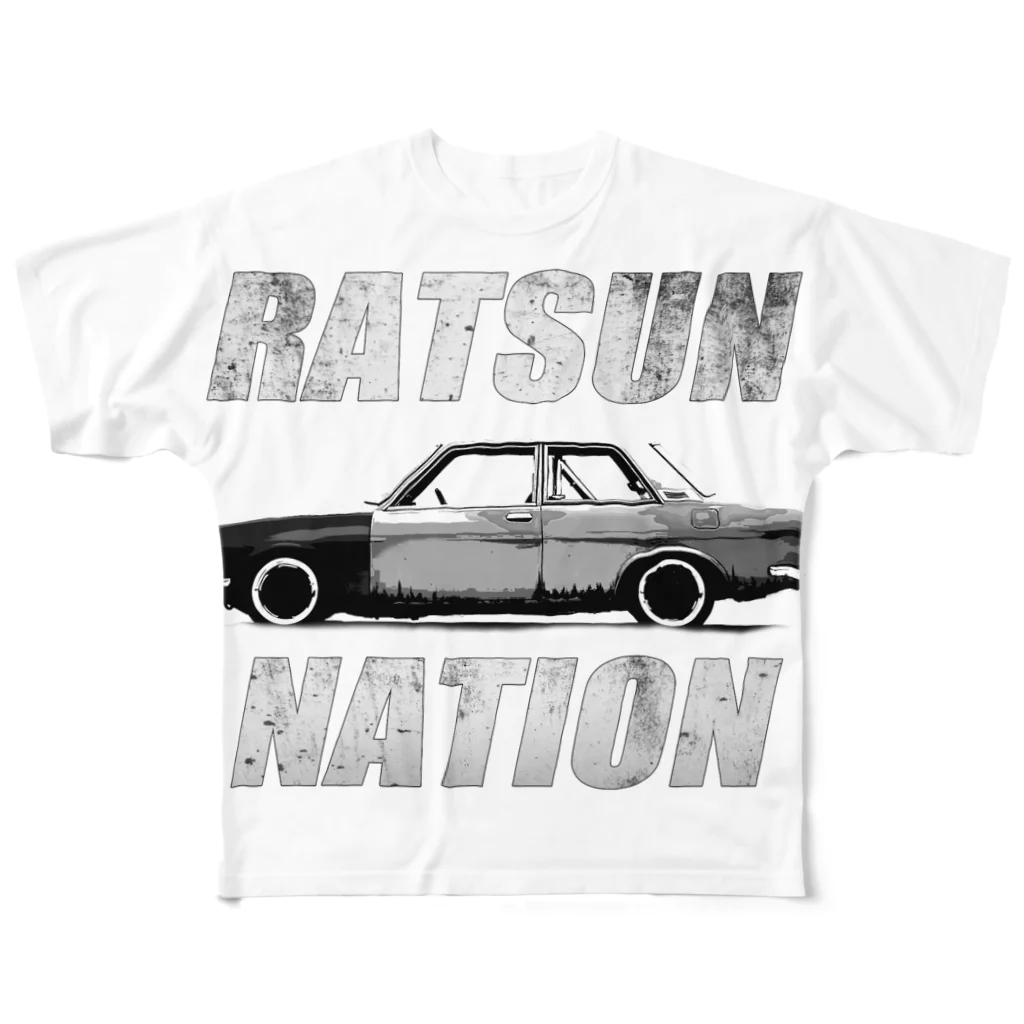 RATSUN620.JPのRATSUN NATION Vol.2     All-Over Print T-Shirt