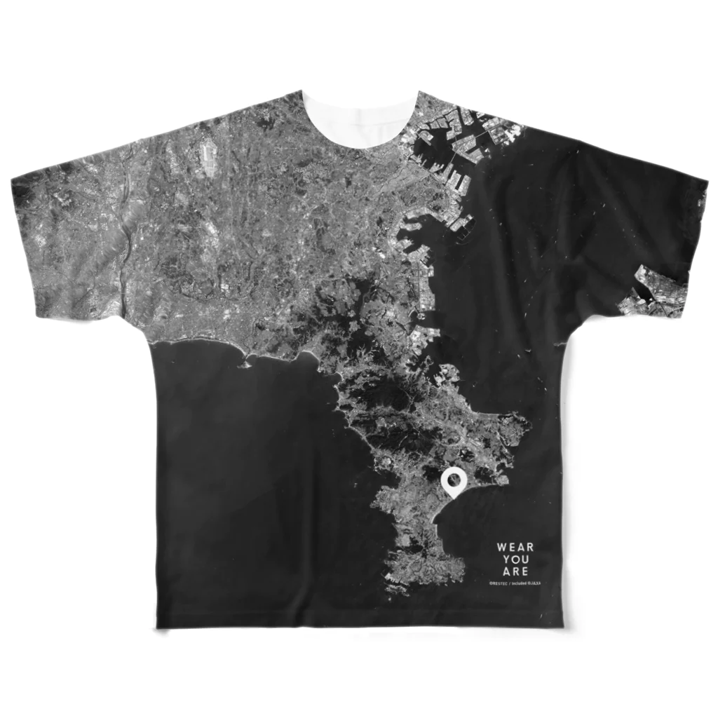 WEAR YOU AREの神奈川県 横須賀市 Tシャツ 両面 All-Over Print T-Shirt