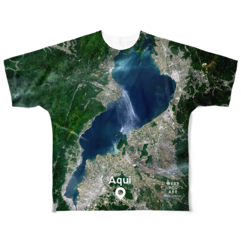 WEAR YOU AREの滋賀県 湖南市 Tシャツ 片面 フルグラフィックTシャツ