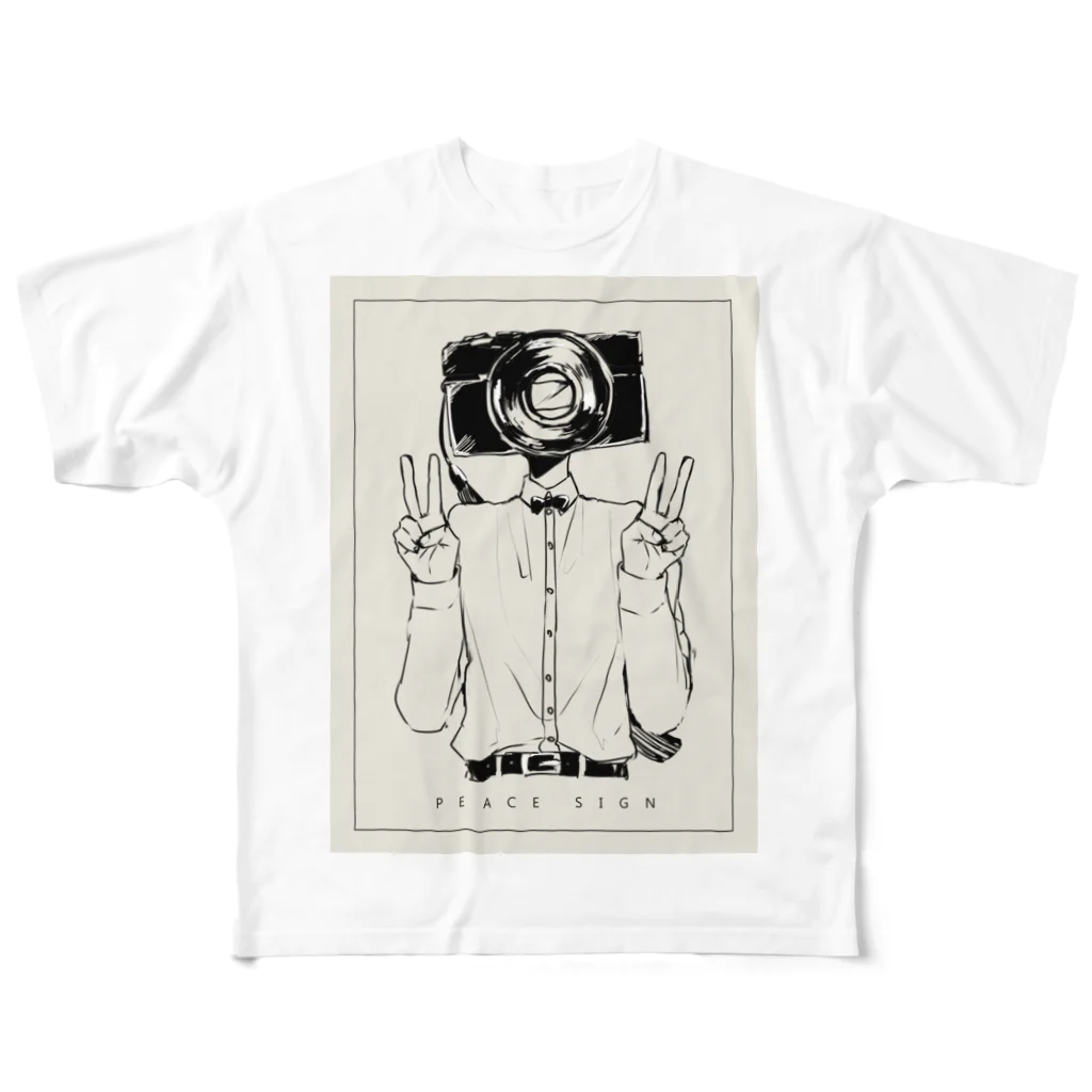 けいすけのコンデジくんのTシャツ フルグラフィックTシャツ