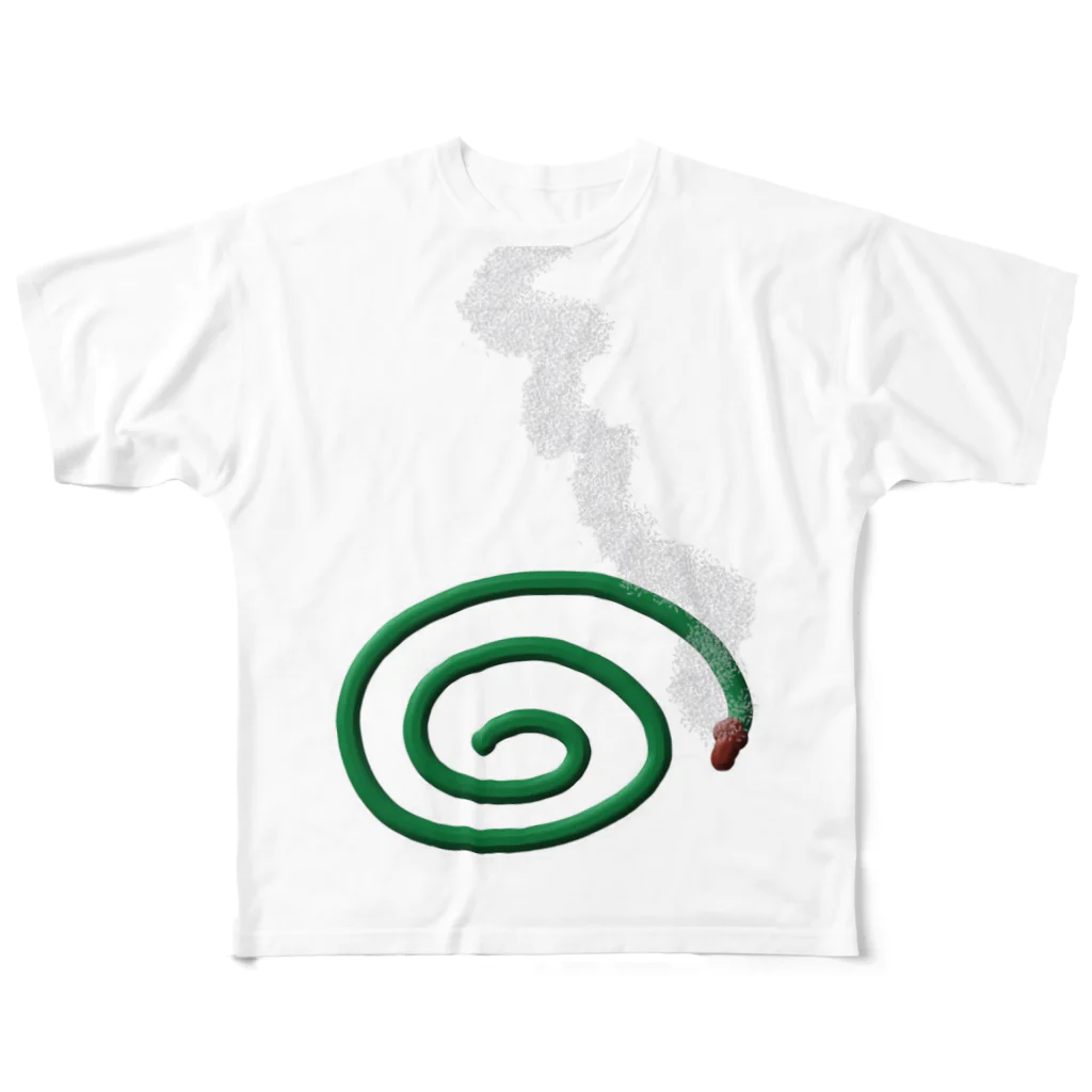 cocoyumi8の夏だ。蚊取り線香 All-Over Print T-Shirt