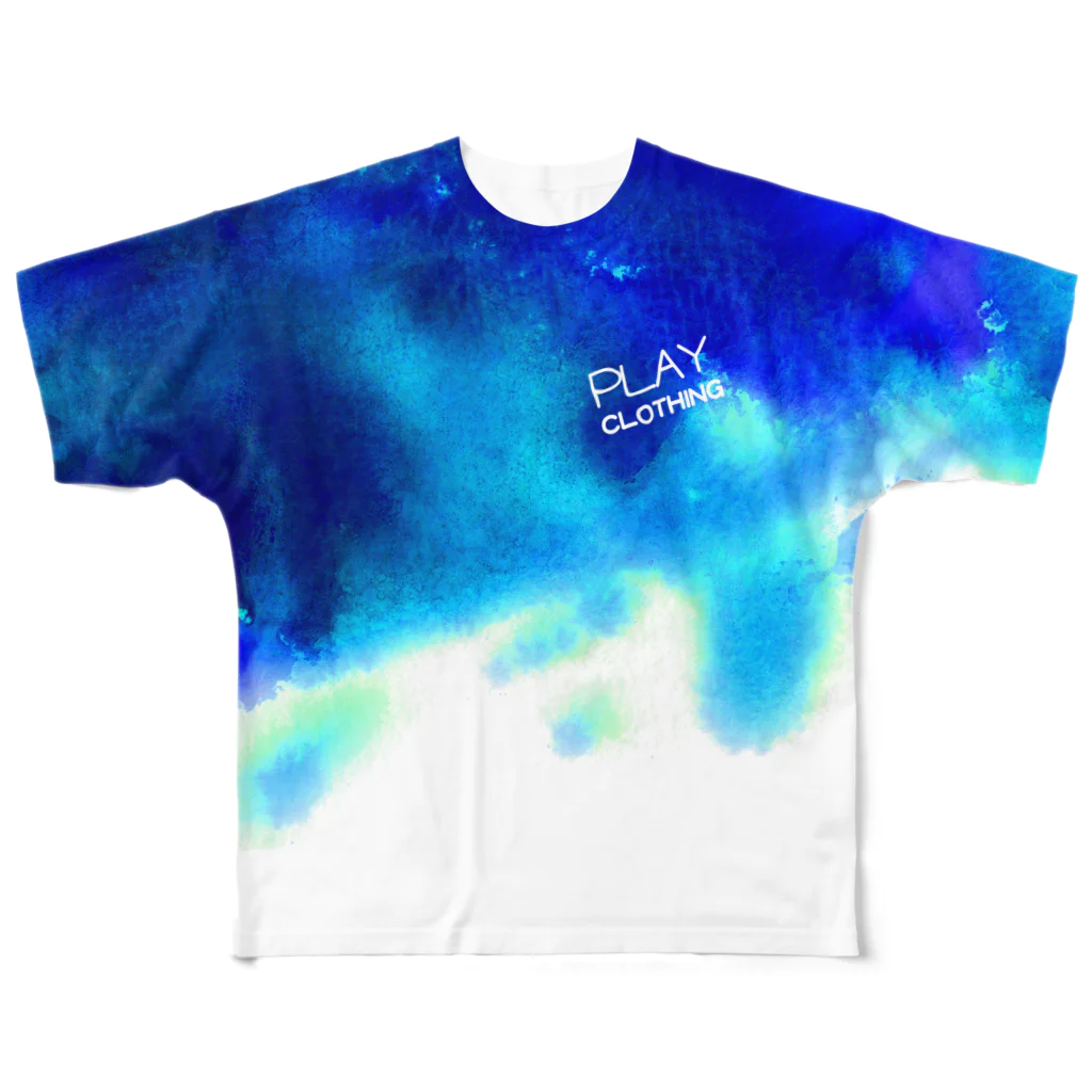 PLAY clothingのSUISAI　B フルグラフィックTシャツ