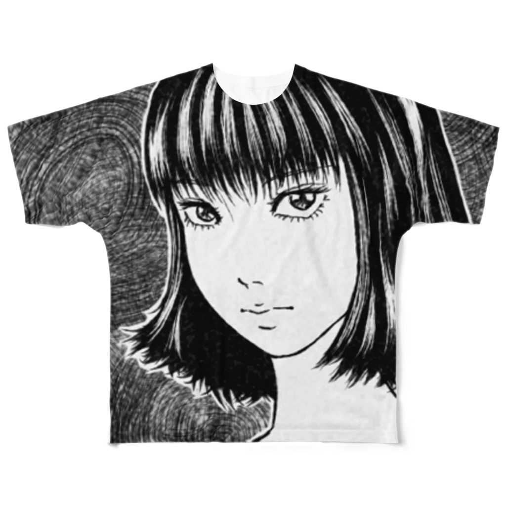 Idaなんでもありのウズマキサツコ All-Over Print T-Shirt