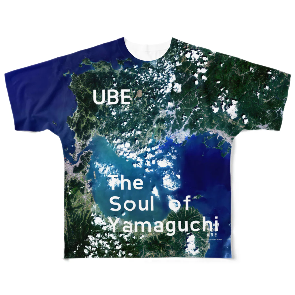 WEAR YOU AREの山口県 宇部市 Tシャツ 片面 All-Over Print T-Shirt