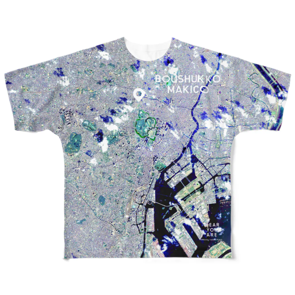 WEAR YOU AREの東京都 千代田区 Tシャツ 両面 フルグラフィックTシャツ