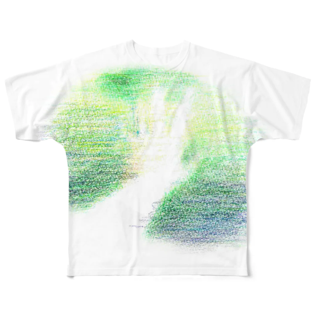 おつかれさまですのcatch up All-Over Print T-Shirt