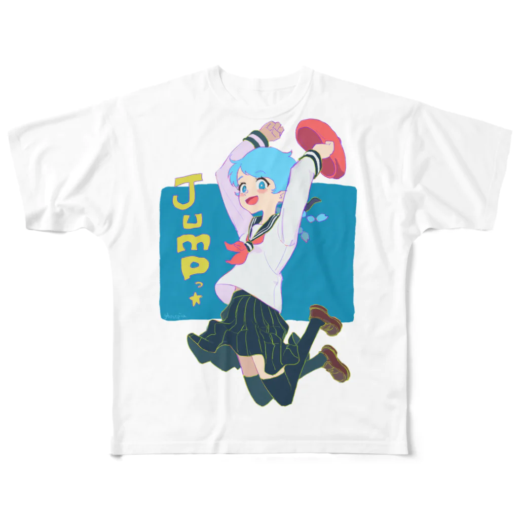 超水道のかわいくNight☆ [JUMP]（フルグラフィックver） フルグラフィックTシャツ