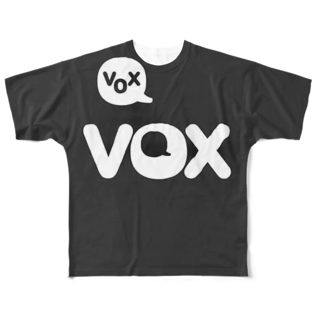 ちゃすまる@spoonのvox All-Over Print T-Shirt