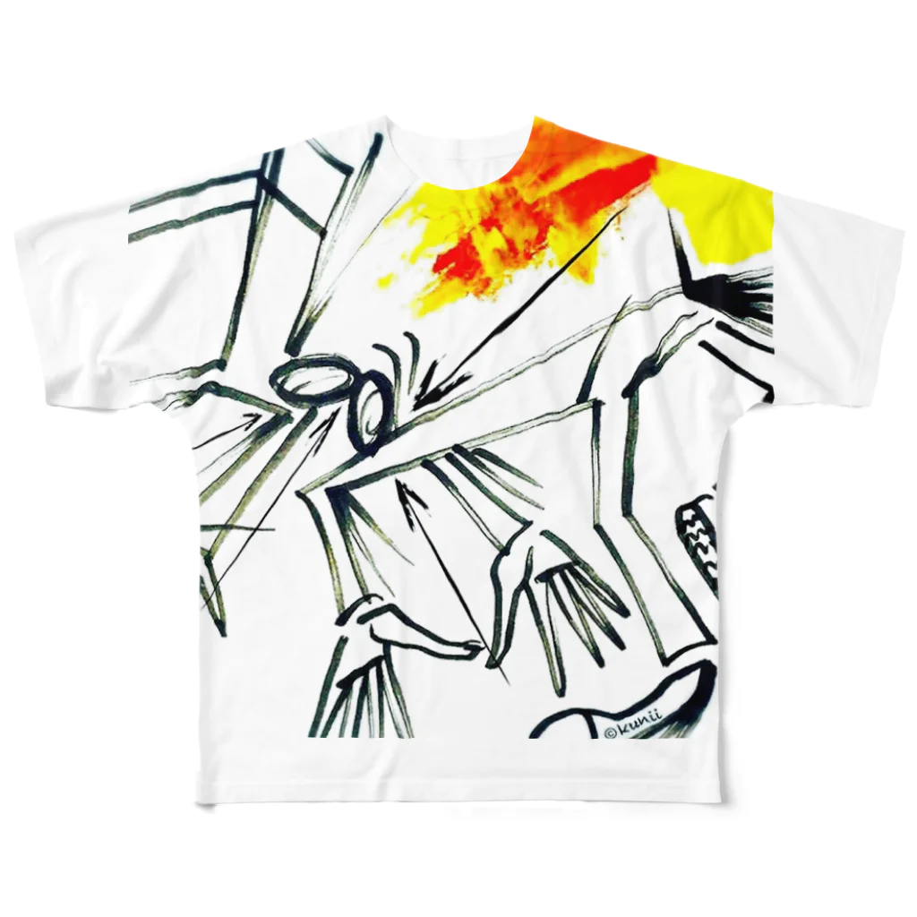 PUNK TV ART SHOPのinspiration All-Over Print T-Shirt