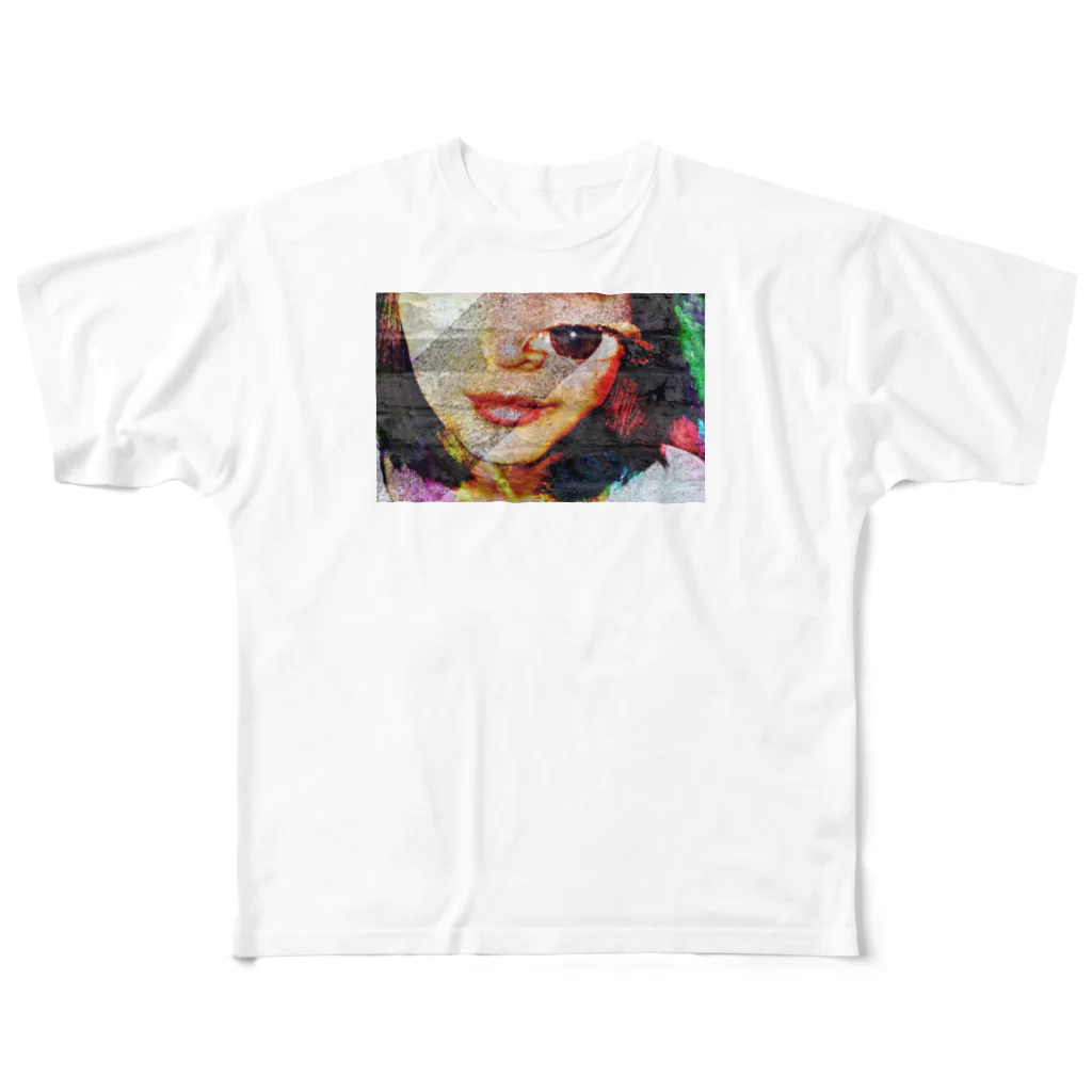 だまちゃんの生きてる世界のめんちゃま！ All-Over Print T-Shirt