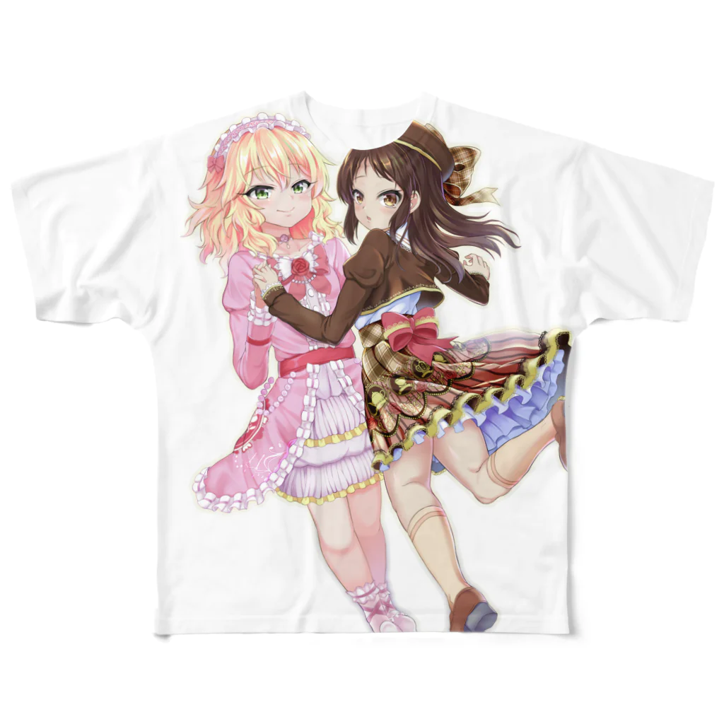 やふみさん＠残２Pのももあり原理主義 フルグラフィックTシャツ