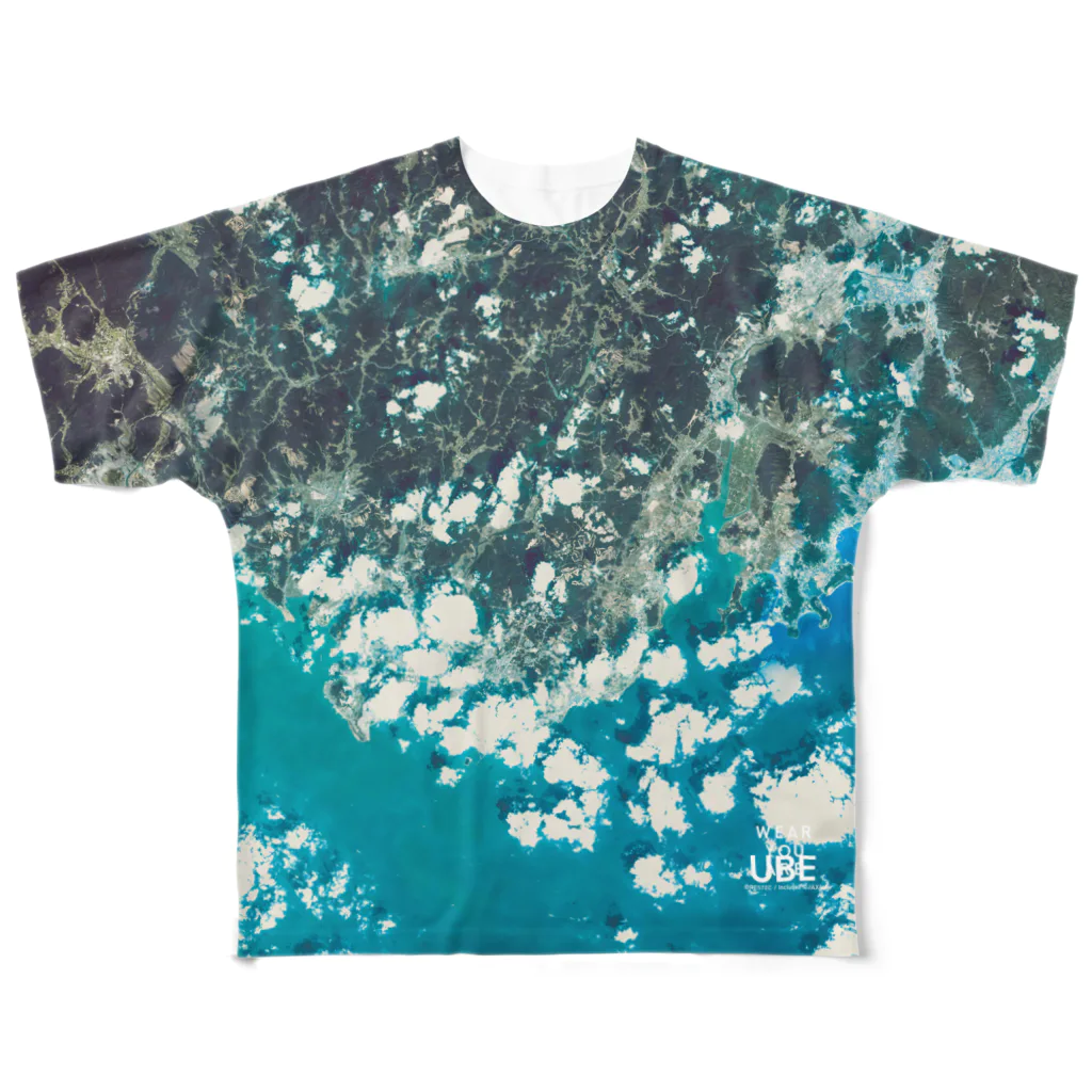 WEAR YOU AREの山口県 宇部市 Tシャツ 両面 All-Over Print T-Shirt