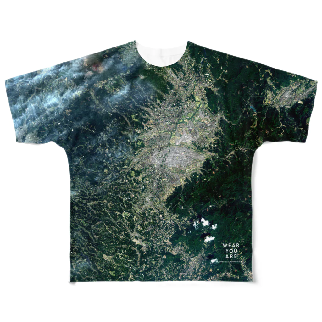 WEAR YOU AREの宮崎県 都城市 Tシャツ 片面 All-Over Print T-Shirt