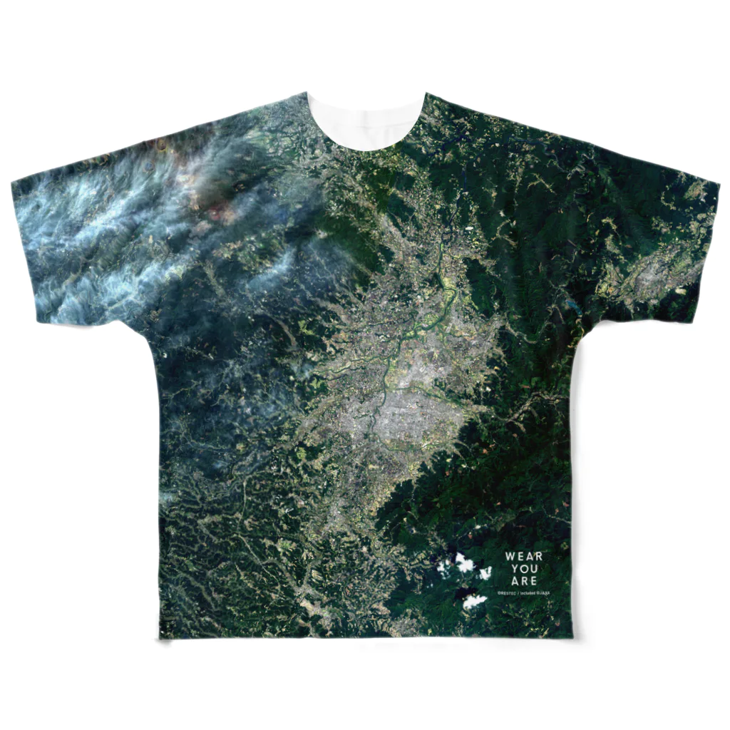 WEAR YOU AREの宮崎県 都城市 Tシャツ 両面 All-Over Print T-Shirt