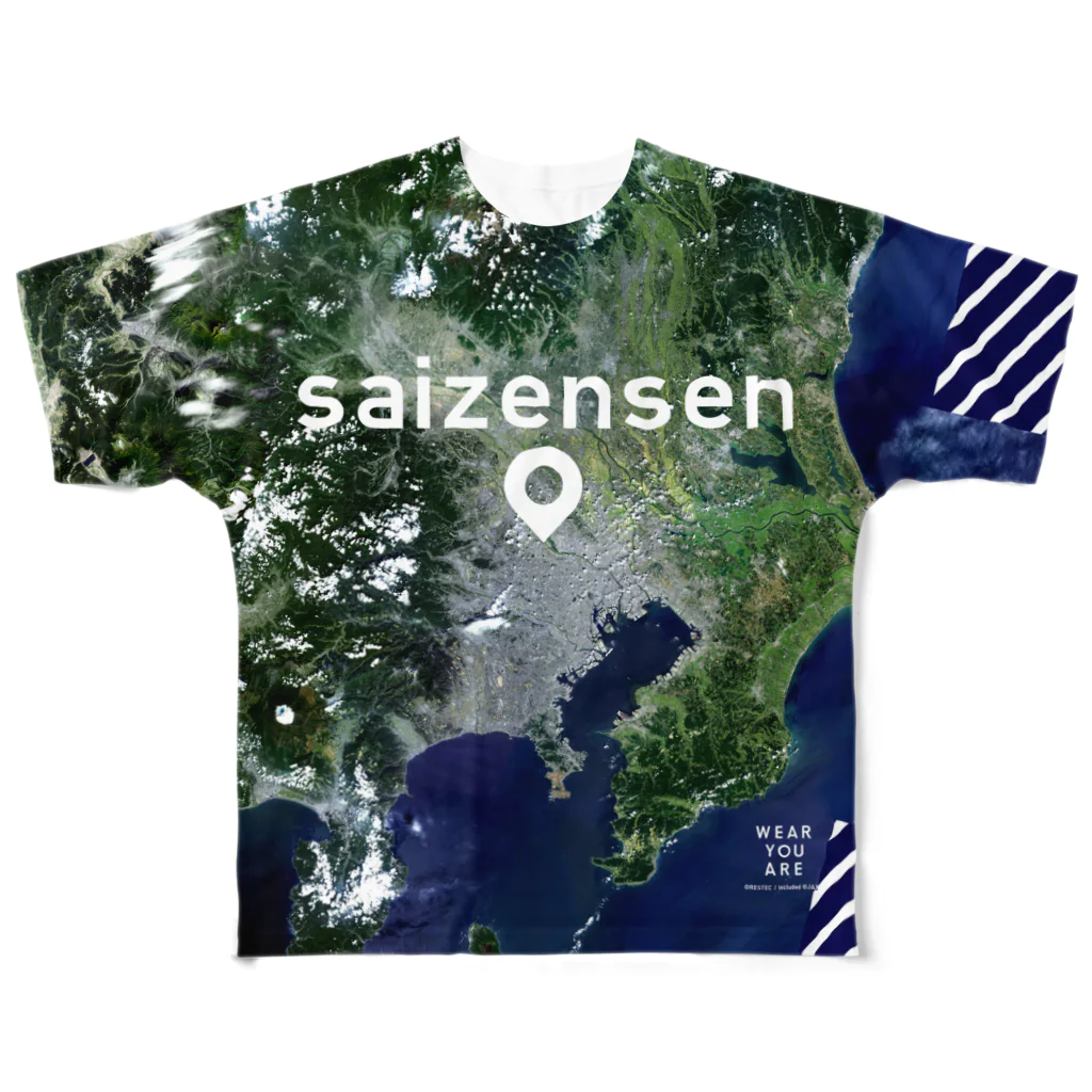 WEAR YOU AREの埼玉県 朝霞市 Tシャツ 両面 All-Over Print T-Shirt
