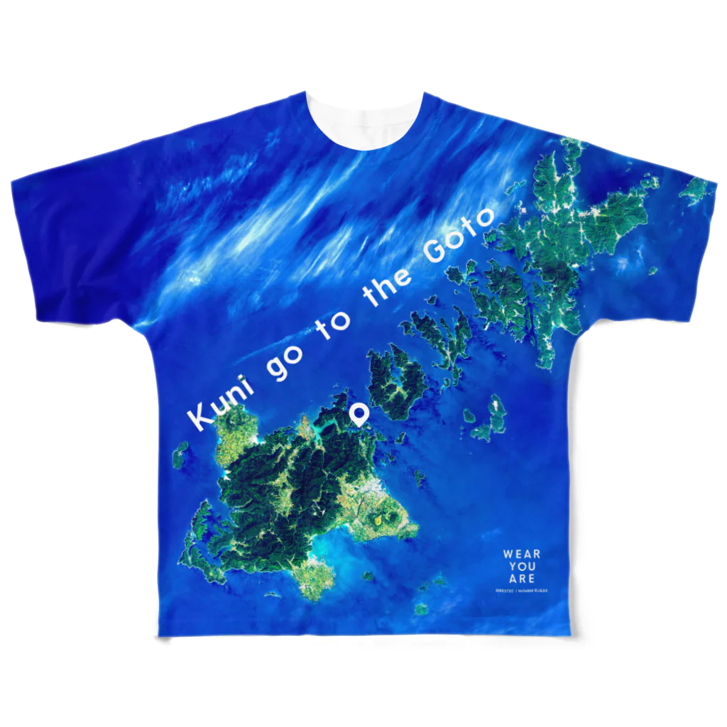 WEAR YOU AREの長崎県 五島市 Tシャツ 両面 フルグラフィックTシャツ