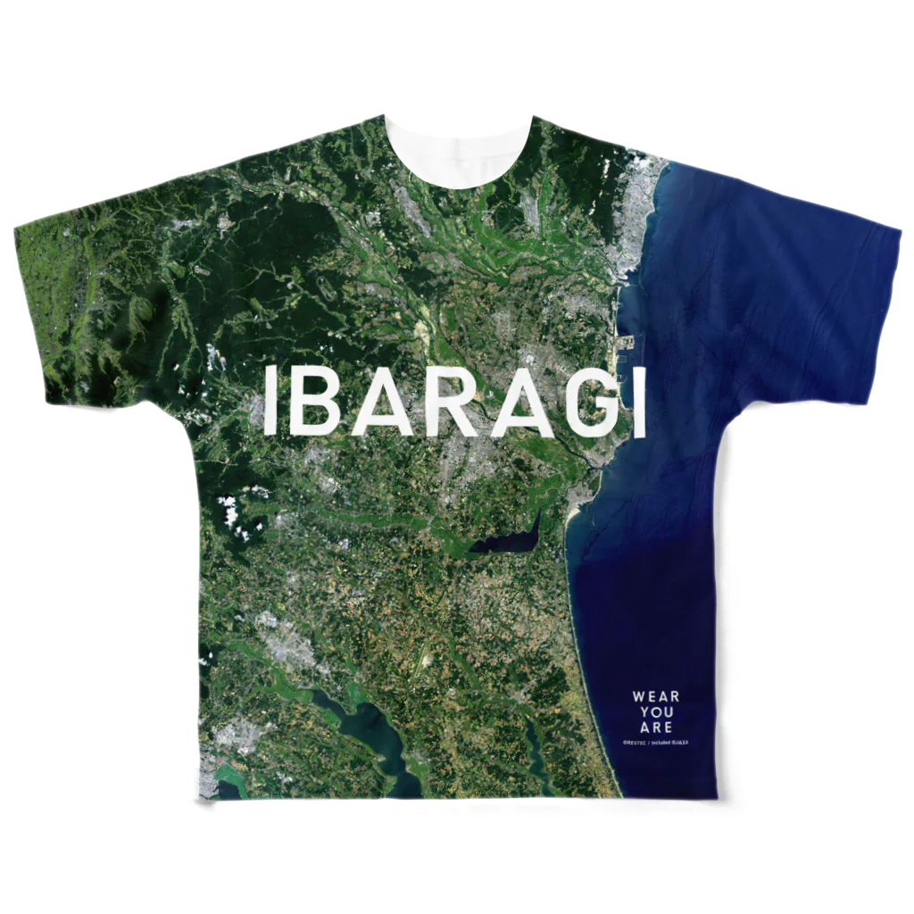 WEAR YOU AREの茨城県 水戸市 Tシャツ 両面 All-Over Print T-Shirt